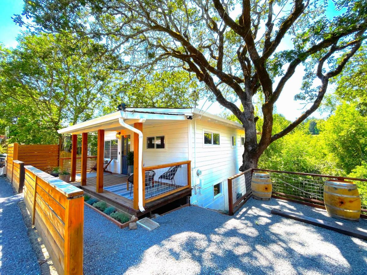 Private Wine Country-River Bungalow! Sunny Treetop Views - Pets Stay Free Forestville Exterior foto