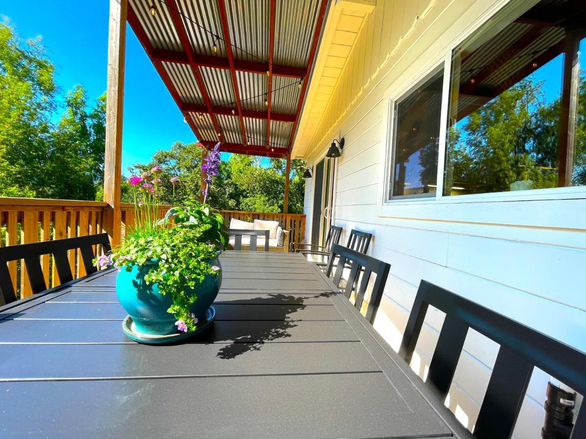 Private Wine Country-River Bungalow! Sunny Treetop Views - Pets Stay Free Forestville Exterior foto